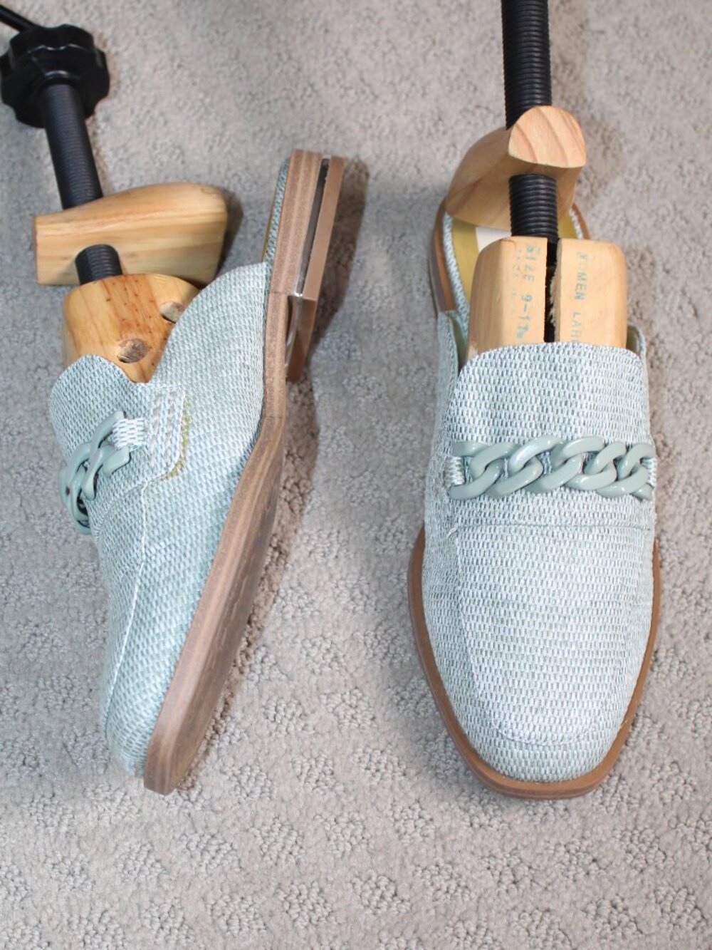 Dolce Vita Size 9 Green Slide Mule Dress Shoes